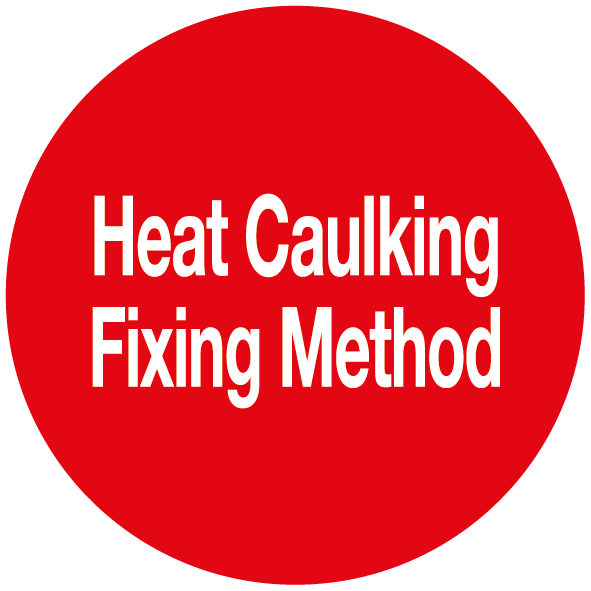 Heat Caulking Fixing Method